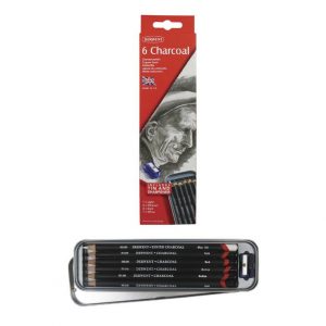 Derwent Charcoal Pencils (6 tin)