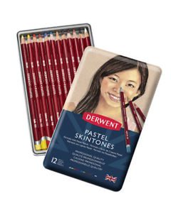 Derwent Pastel Skintones (12 tin)