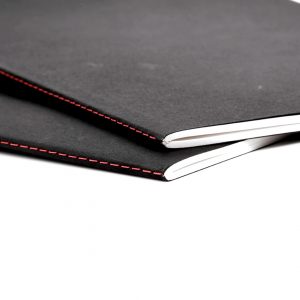Collins & Davison Red Stitched Sketch Book