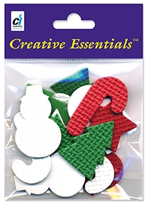 Creative Essential Foam Christmas Shapes