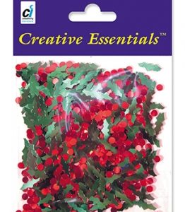 Creative Essential Holly/Berry Sequins