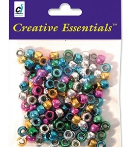 Creative Essential Metallic Pony Beads