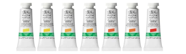 Winsor & Newton Designers' Gouache Series 1 14ml - Image 3
