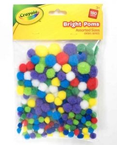 Crayola Bright Poms (180)
