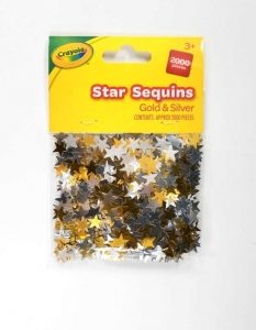 Crayola Gold and Silver Star Sequins (2000)