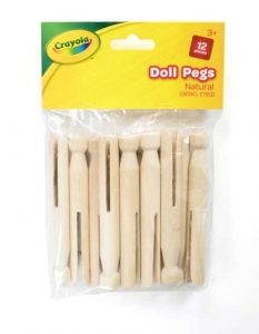 Crayola Natural Dolls Pegs (12)