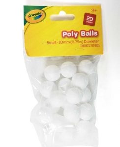 Crayola Small Poly Balls 20mm (20)