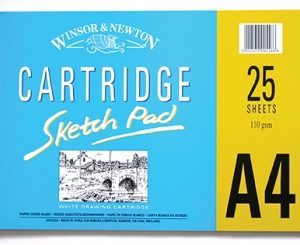 Winsor & Newton Cartridge Spiral 25 Sheet Pad A5-A4