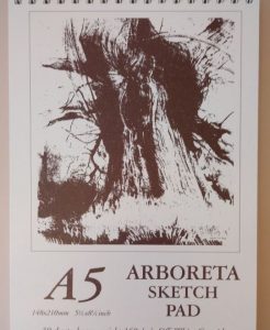 Arboreta Spiral Sketch Pad A5 (Off - White)