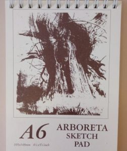 Arboreta Spiral Sketch Pad A6 (Off - White)