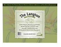 Daler Rowney Langton Hot Pressed Gummed Pad 10 X 7