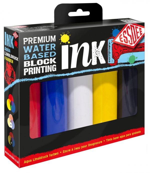 Block Printing Ink 5 Set