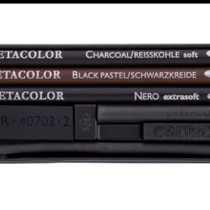 Cretacolor Pocket Set Charcoal