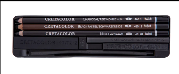 Cretacolor Pocket Set Charcoal
