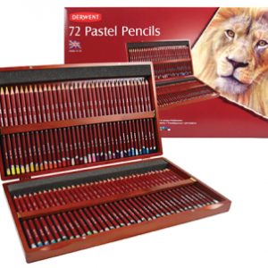 Derwent Pastel Pencil 72 Wooden Box
