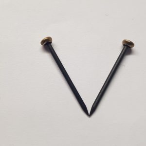 Brass Head Picture Pins Per 10