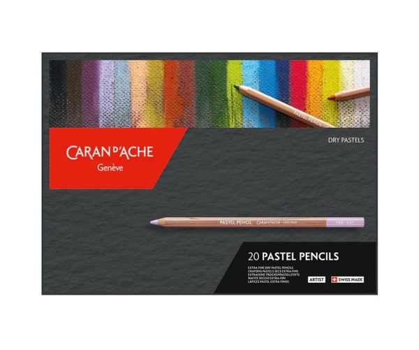 Caran D'Ache Pastel Pencils Box of 20