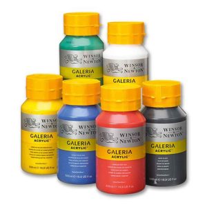 Winsor & Newton Galeria 500ml Paint Tubs