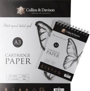 Collins & Davison Spiral Sketch Pad A3