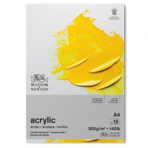Winsor & Newton Acrylic Gummed Pad - A4