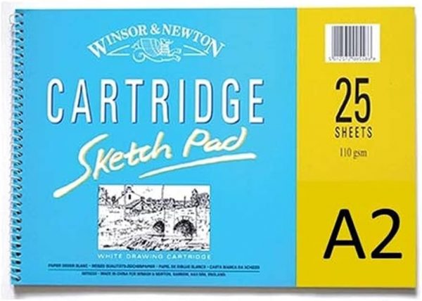 Winsor & Newton Cartridge Spiral 25 sheet Pad A2