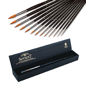 Winsor & Newton Kolinsky Sable Paint Brushes Series 7