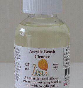 Zest It! Acrylic Brush Cleaner - 125ml