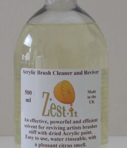 Zest It! Acrylic Brush Cleaner - 500ml