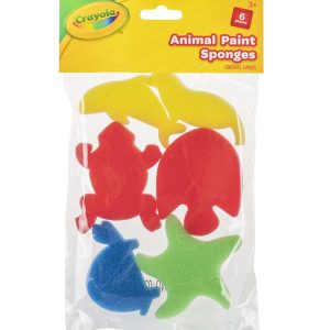 Crayola Animal Sponge Shapes (6)
