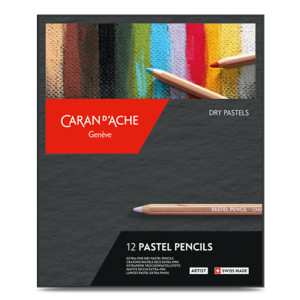 Caran D'Ache Pastel Pencils Box of 12