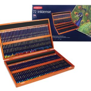 Derwent Inktense Pencils 72 Wooden Box
