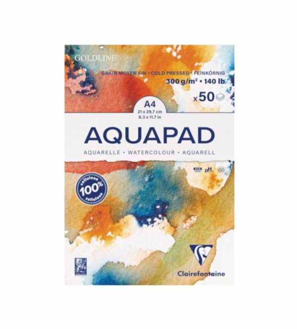 Goldline Aquarelle Aquapad 300gsm A4