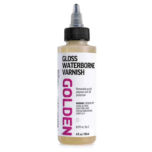 Golden Waterborne Acrylic Gloss Varnish 118ml