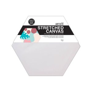 Artiste Hexagon Canvas 40cm - 380gsm