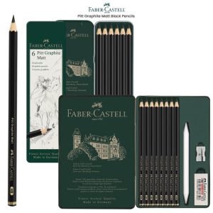 Faber Castell Pitt Graphite Matt Pencil Tins