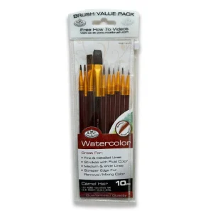 Royal & Langnickel Sable/Camel Hair 10 Brush Set SVP3
