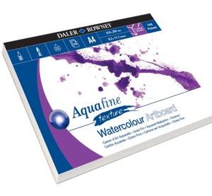 Daler Rowney Aquafine Texture Watercolour A4 Paper Cold Pressed