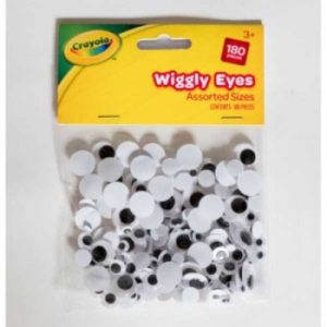 Crayola Wiggly Eyes 180 Pack