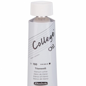 Schmincke College Oil Series 1 35ml - Titanium White 100