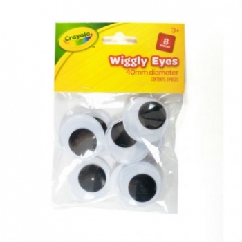 Crayola Wiggly Eyes 8 Pieces
